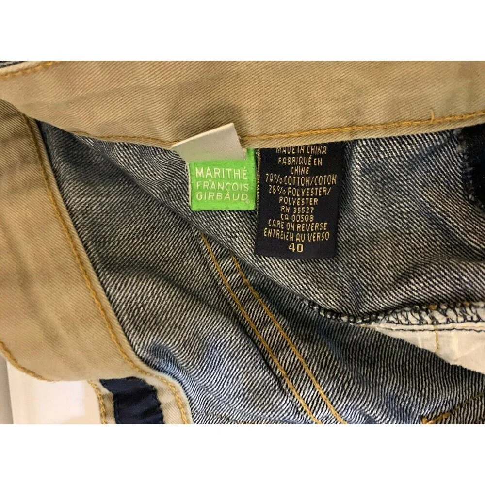 Vintage Marithe Francois Girbaud Blue Denim‎ Men's Size 40